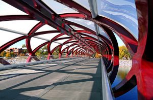 Peace Bridge Calgary Downtown Attraction