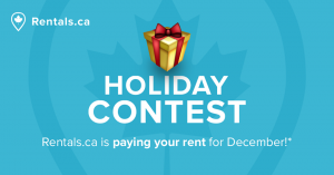 December Rentals.ca rent contest