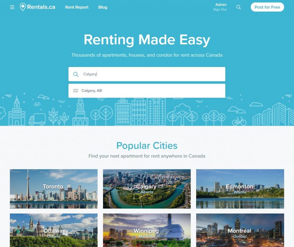 best website for rentals