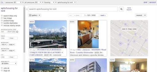 Vancouver's Best Apartment Rental Websites