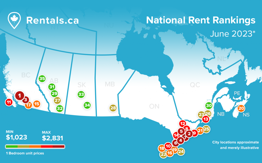 Rentals.ca June 2023 Rent Report